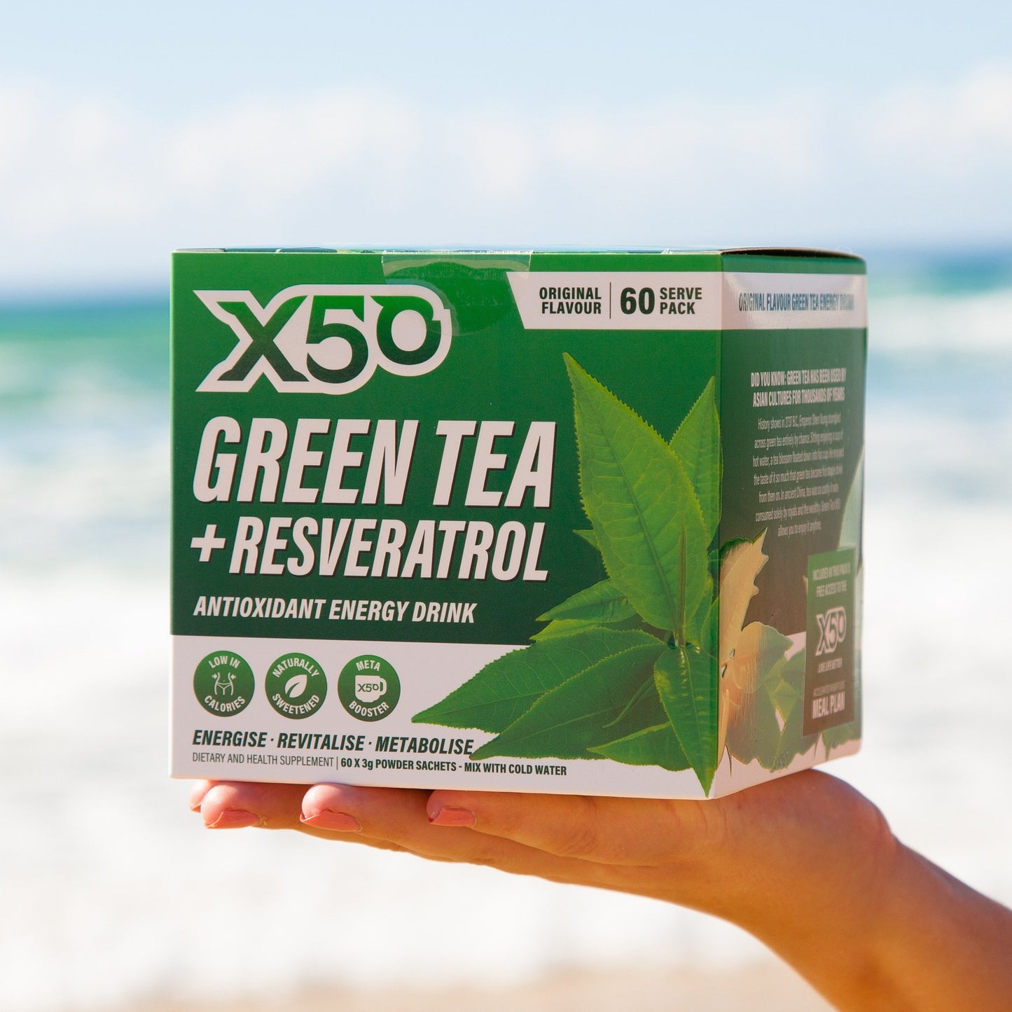 Original Green Tea X50 – X50 Lifestyle Australia