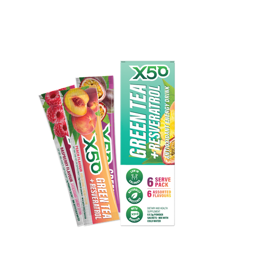 Green Tea X50 Assorted 6 Serve