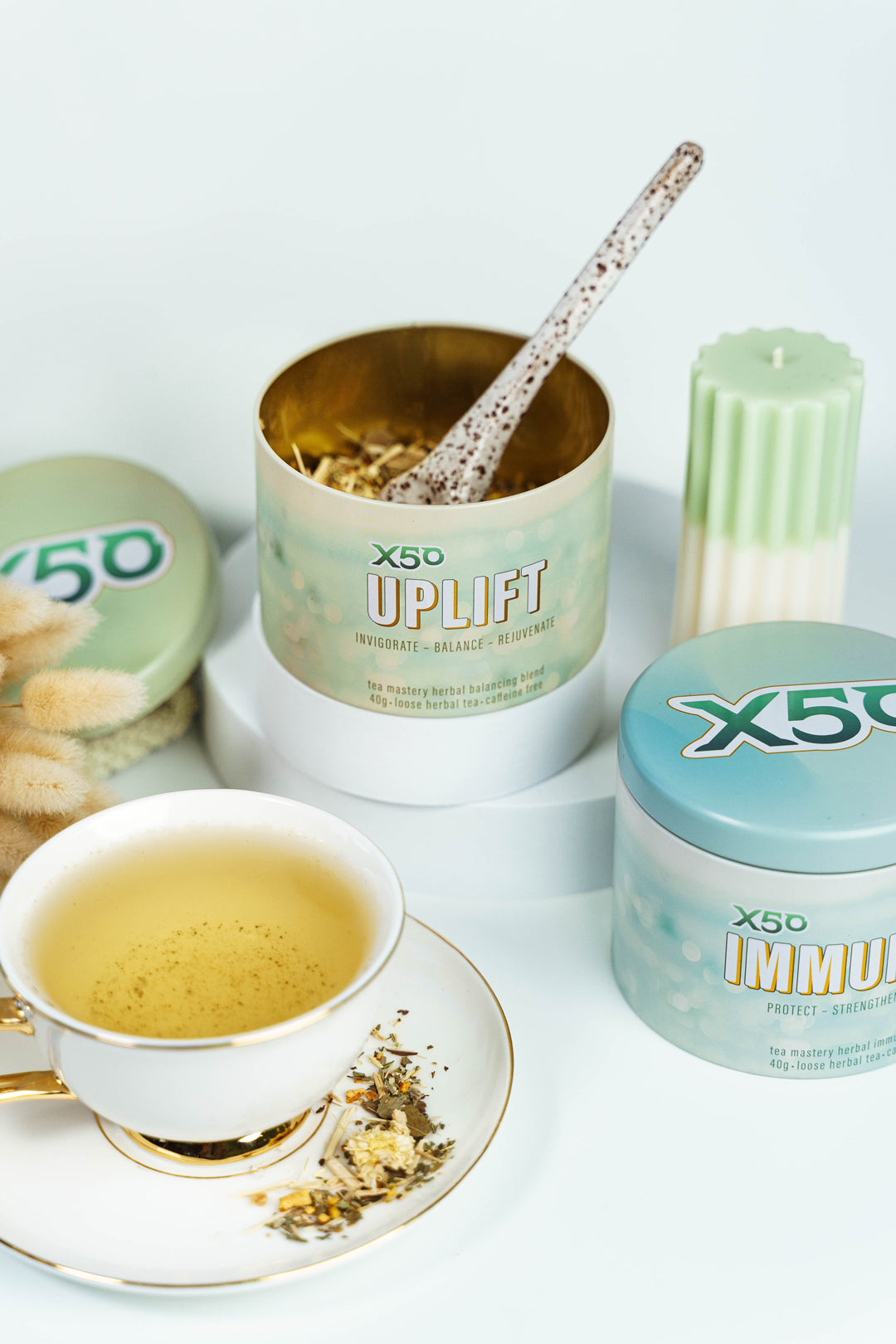 X50 Herbal Tea Mastery Uplift Balancing Blend