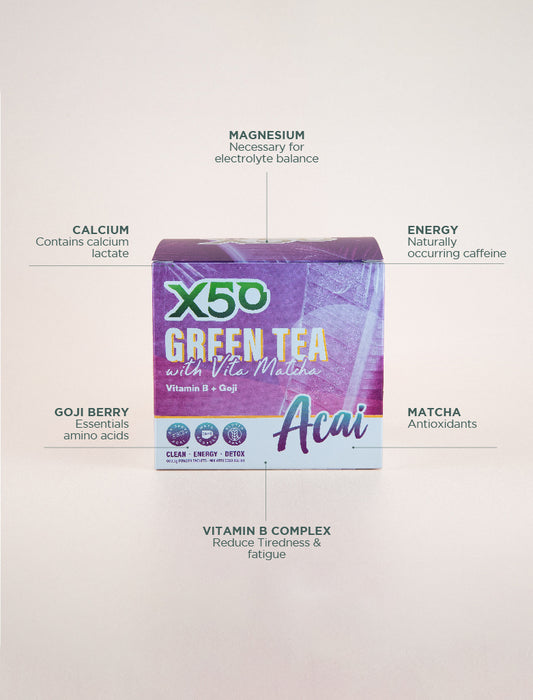 Acai Green Tea X50