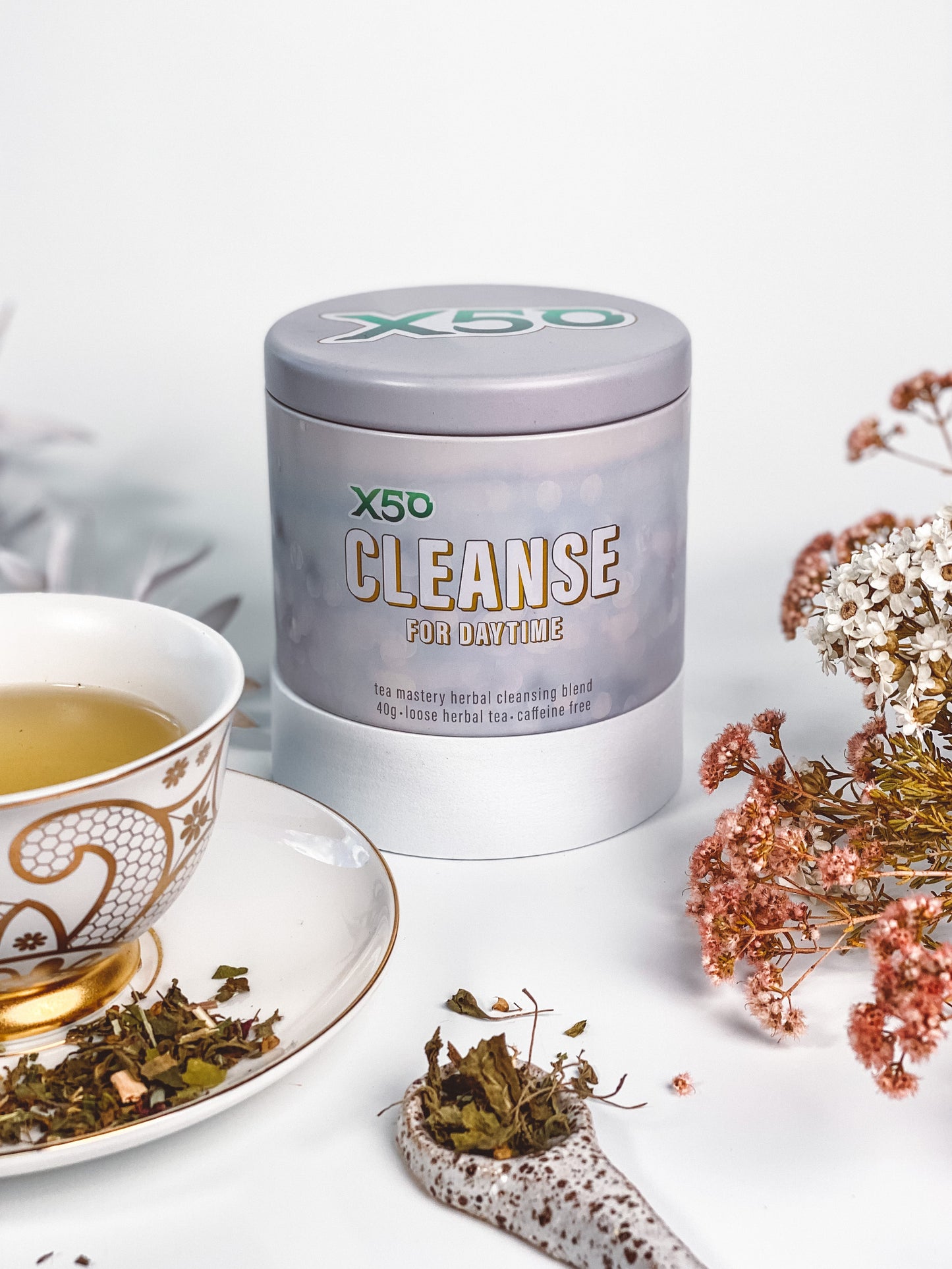 X50 Herbal Tea Mastery Cleansing Day Gift