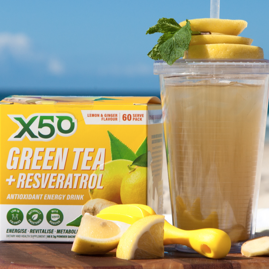 Lemon & Ginger Green Tea X50