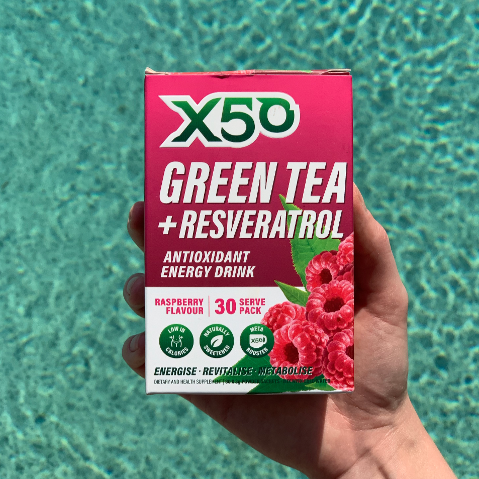 Raspberry Green Tea X50 – X50 Lifestyle Australia