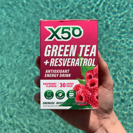 Raspberry Green Tea X50