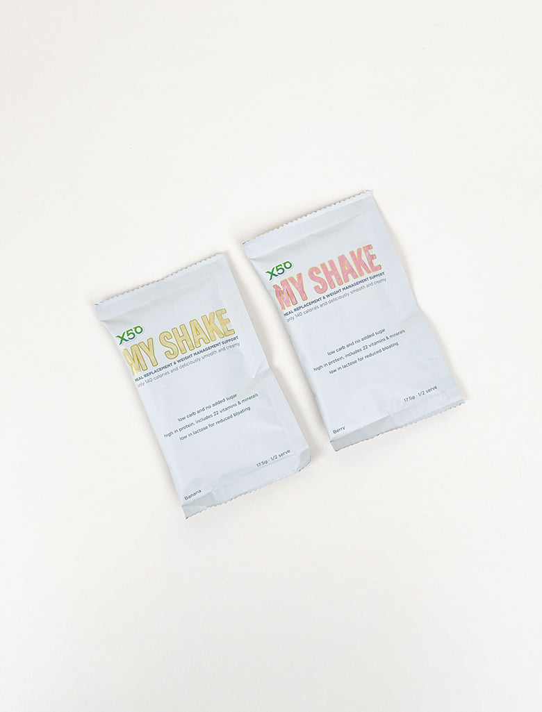 X50 My Shake Meal Replacement Sample Pack