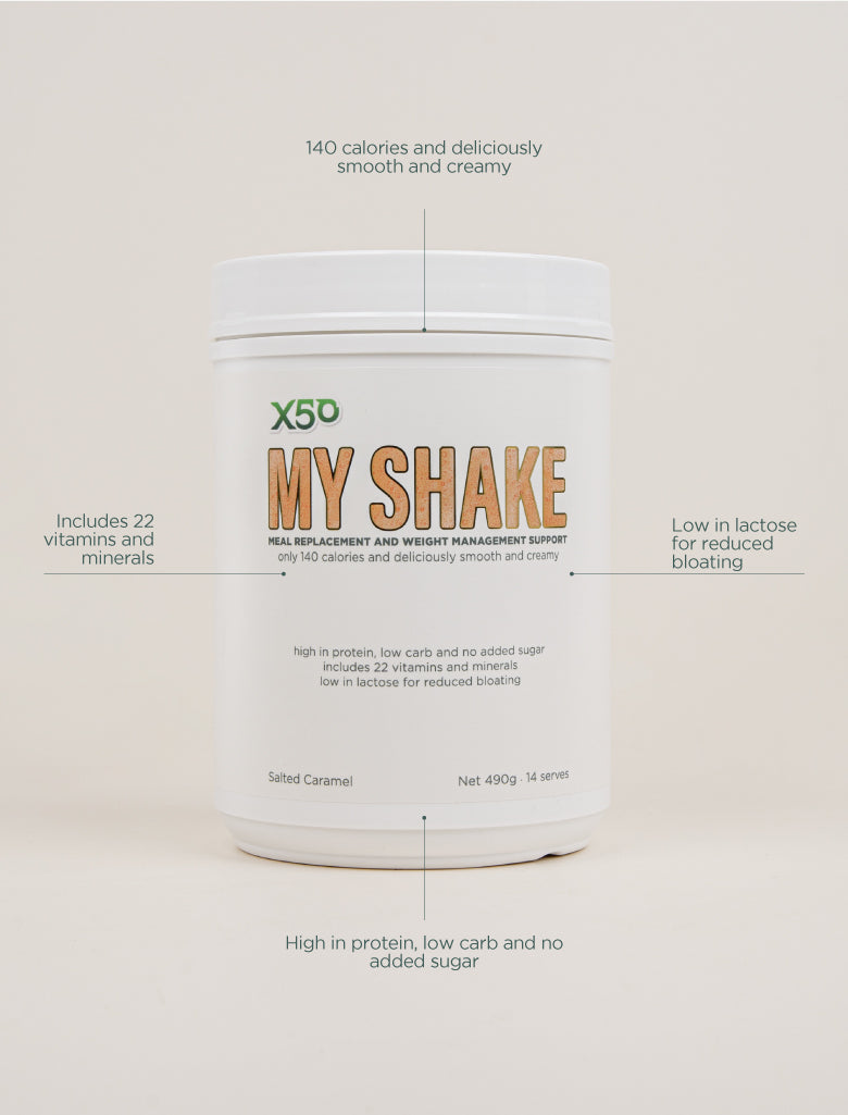X50 My Shake Salted Caramel Meal Replacement